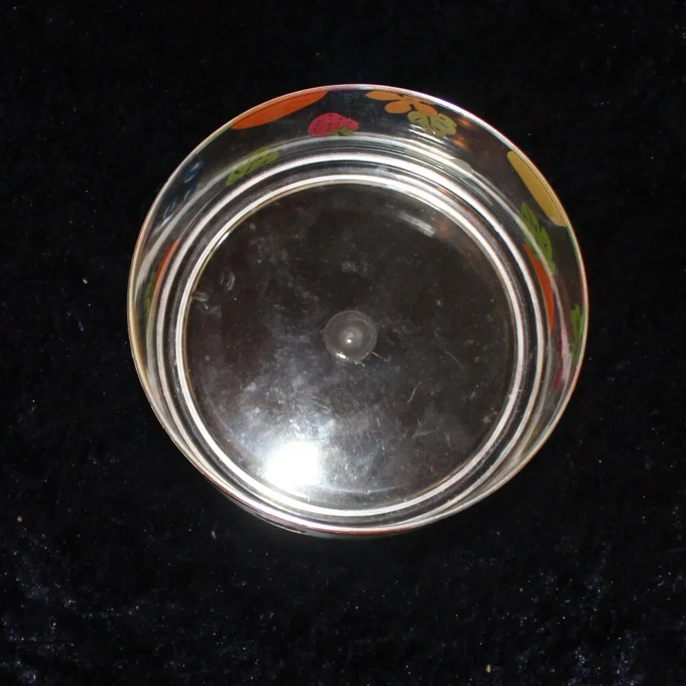 Vintage Plastic Serving Bowl
